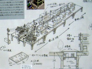 特撮博物館町並み絵コンテ